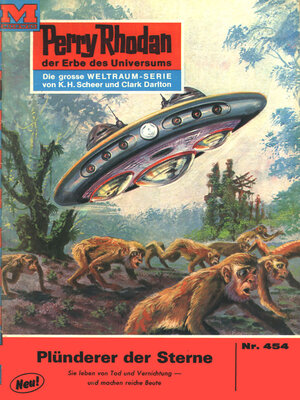 cover image of Perry Rhodan 454